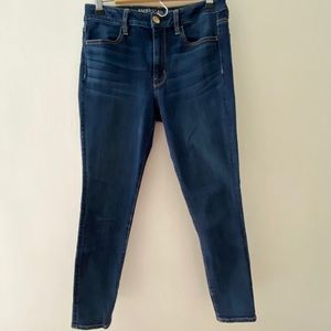 American Eagle Outfitters HighRise Dark Wash Jeans